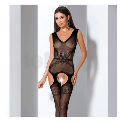 Černý bodystocking BS062