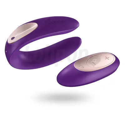 Satisfyer Partner Plus Remote Fialová