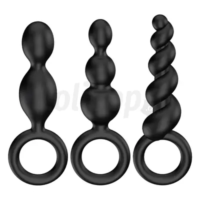 Satisfyer Booty Call Black 3 pack