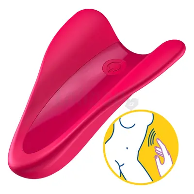 Satisfyer High Fly Finger Vibrator Red