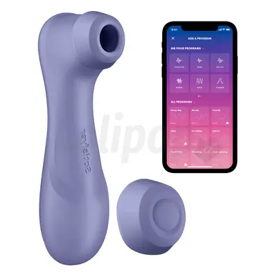 Satisfyer Pro 2 Generation 3 with Liquid Air Technology, Vibration and Bluetooth&sol;App Lilac