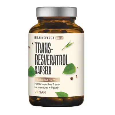 BrainEffect Trans-Resveratrol - 60 kapslí