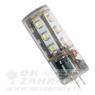 Power LED-válec, 12V AC, 2W, teplá bílá