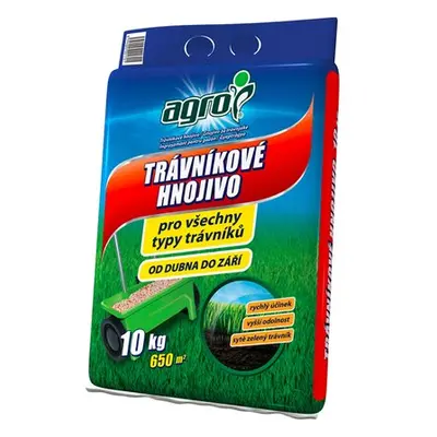 AGRO Trávníkové hnojivo pytel s uchem 10 kg