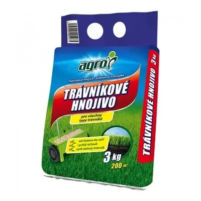 AGRO Trávníkové hnojivo 3 kg