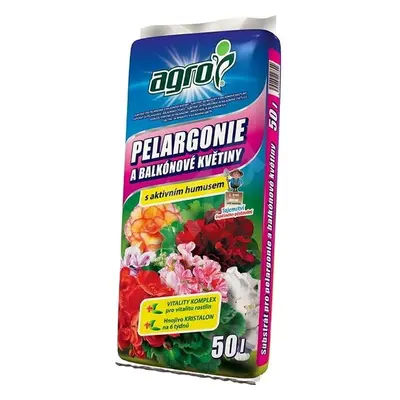 AGRO substrát pro pelargonie 50l