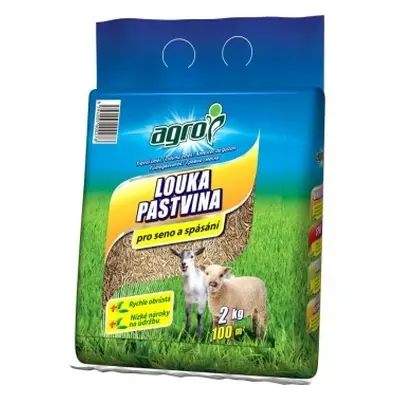 AGRO Travní směs Louka - Pastvina - 2 kg