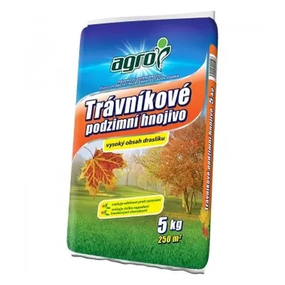 Hnojivo AGRO Podzimní trávníkové hnojivo 5 kg