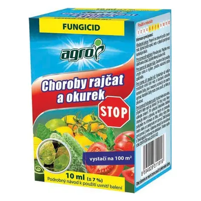 AGRO Choroby rajčat a okurek STOP 10ml