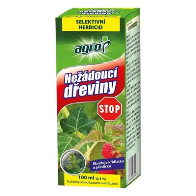 AGRO Nežádoucí dřeviny STOP 100 ml