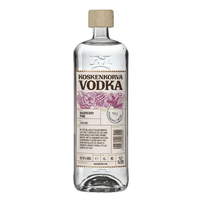 LITR Vodka Koskenkorva Raspberry 37.5%1.00l