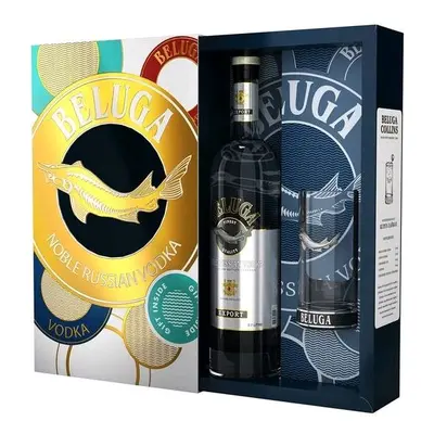 Vodka Beluga Noble + sklo gB 40%0.70l