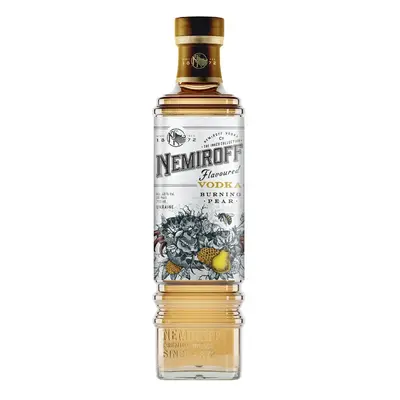 LITR Vodka Nemiroff de Luxe Burning Pear 40%1.00l