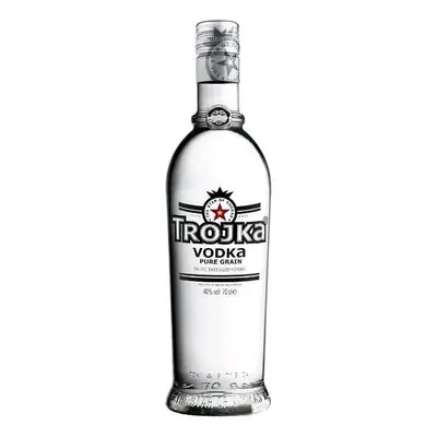 Vodka Trojka Clear čirá 40% 1.00l