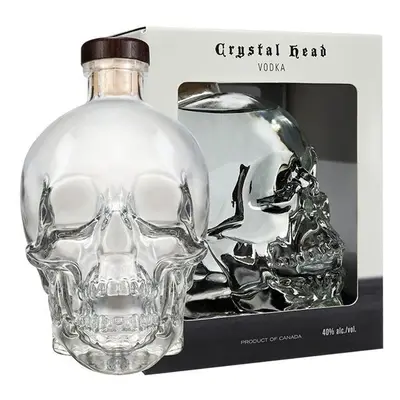 BIG Vodka Crystal Head v krabičce 40%3.00l