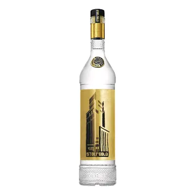 Stolichnaya LITR Vodka Stoli Gold 40%1.00l