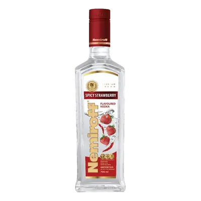 LITR Vodka Nemiroff Original Spicy Strawberry 40%1.00l