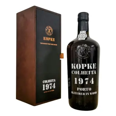 Kopke Colheita 1974 v dřevěné krabičce 0.75l