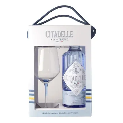 Citadelle gin v dárkové krabičce se skleničkou 0.7l