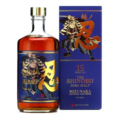 Whisky Shinobu 15y Pure Malt GB 43%0.70l