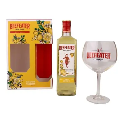 Beefeater Zesty Lemon se skleničkou 0.7l