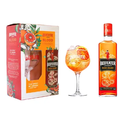 Beefeater Blood Orange se skleničkou 0.7l