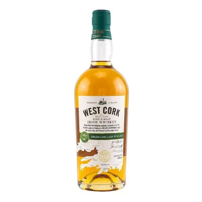 Whisky West cork Virgin Oak 43%0.70l