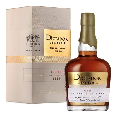 Rum Dictador Jerarquía Pardo 1982 gB 44%0.70l