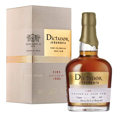 Rum Dictador Jerarquía Fino 1983 gB 46%0.70l