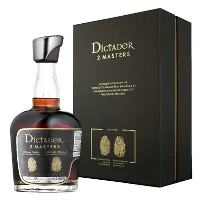 Rum Dictador 2 Masters 1976 Hardy b1 41%0.70l