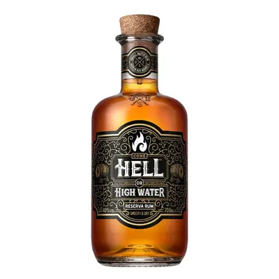 Rum Hell Or High Water Reserve holá lahev 40%0.70l