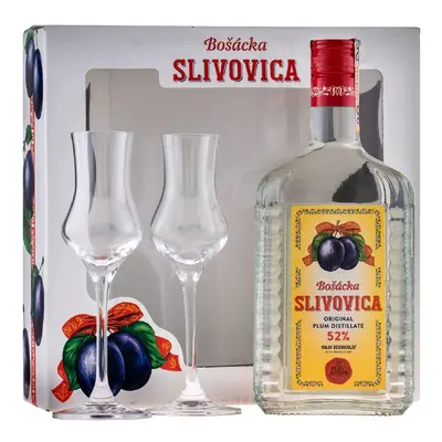 Old Herold Bošácká slivovice exclusive.+2skla 0.7l