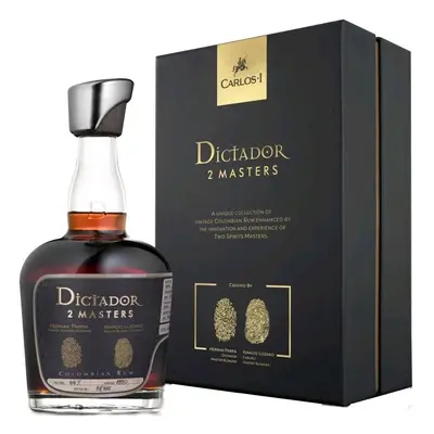 Rum Dictador 2 Masters 1980 Carlos I. b1 gB 44%0.70l