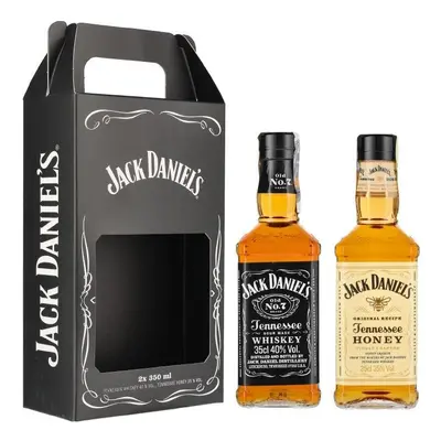 Jack Daniels Originál + Honey 0.375l