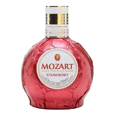 Mozart White chocolate Strawberry 0.5l