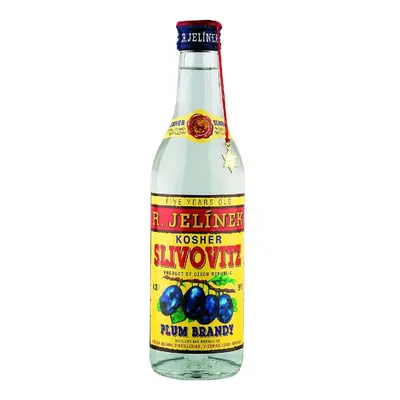 Jelínek Rudolf Slivovice Kosher bílá 5y Jelínek 0.35l