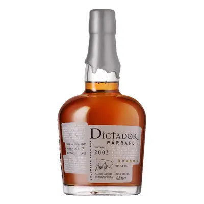 Rum Dictador Parrafo Borbon 2003 gB 50%0.70l