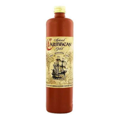 Rum spiced Caribbean Gold 40%0.70l