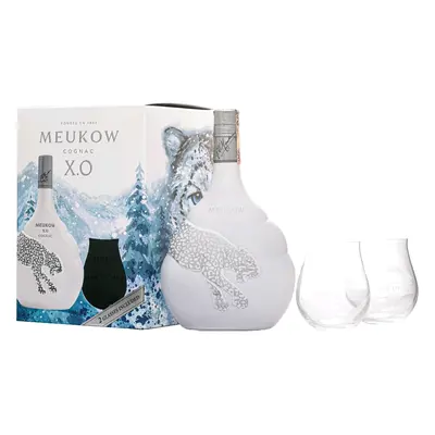 Meukow XO Ice Panther se skleničkama 0.7l