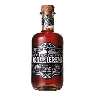 Rum Ron de Jeremy Jeremy Spiced Nová Láhev Knír 38%0.70l