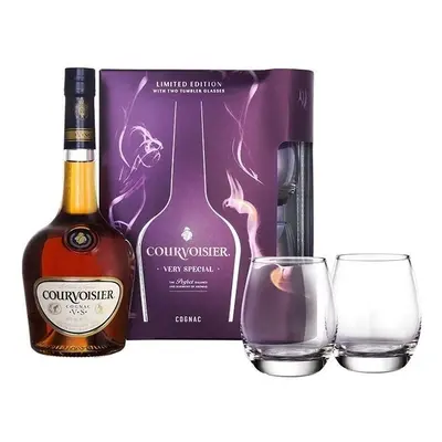 Courvoisier VS se dvěma skleničkama 0.7l