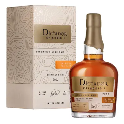 Rum Dictador Epizodio 2002 US Oak Cask gB 43%0.70l