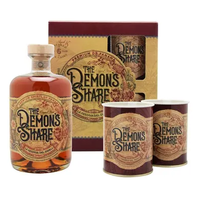 Rum Demons Share 6y + 2 plecháčky hnědý gB 40%0.70l