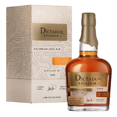 Rum Dictador Epizodio 1999 US Oak Cask gB 43%0.70l