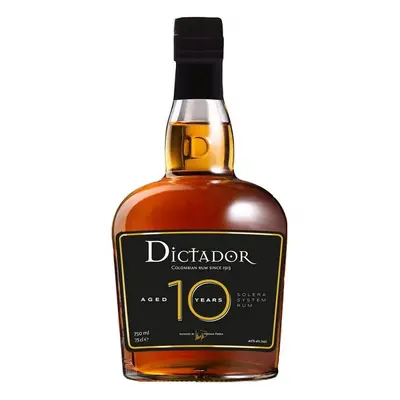 Rum Dictador 10y 40%0.70l