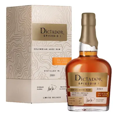 Rum Dictador Epizodio 2001 US Oak Cask gB 41%0.70l