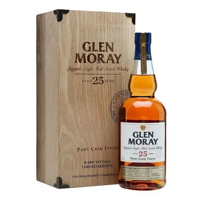 Whisky Glen Moray 25y Port cask 1988 wB 43%0.70l