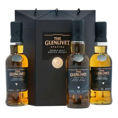 Glenlivet Spectra kolekce 3x0.2l