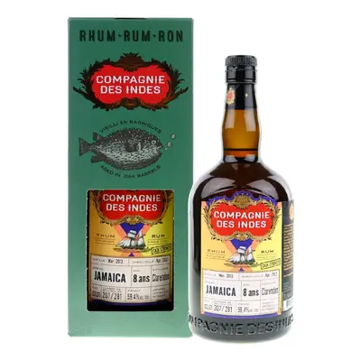 Compagnie des Indes Rum Compagnie des Indes Clarendon 8y gB 59.4%0.70l