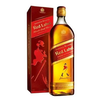 Johnnie Walker Red label v krabičce 1l